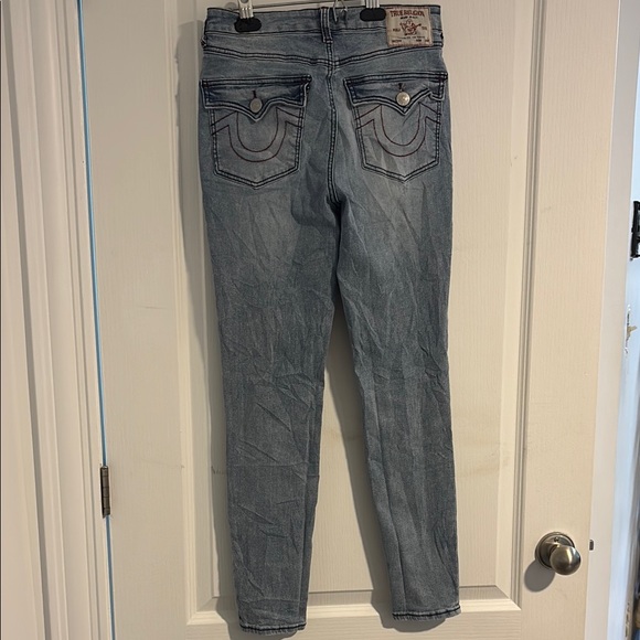 True Religion “Halle High Rise Super Skinny” Woman Jean Size 27 - Picture 2 of 7
